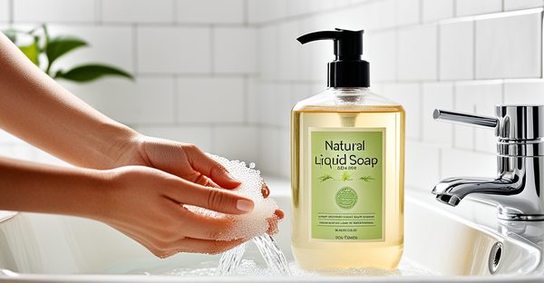 Savon liquide naturel : Écoresponsable et made in france